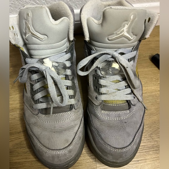 Jordan Wolf Grey 5 Sneakers - 2011 Release - Men’s Size 8- Pre-Owned - Picture 15 of 15